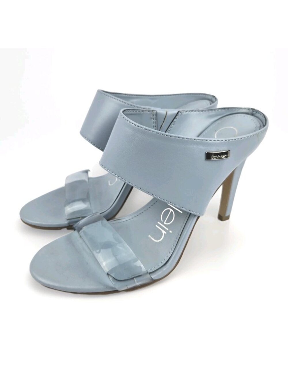 New Calvin Klein Open Toes Heel  Dress Sandals Size  6M